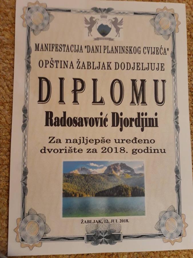 Vila Krismark Zabljak  Bagian luar foto